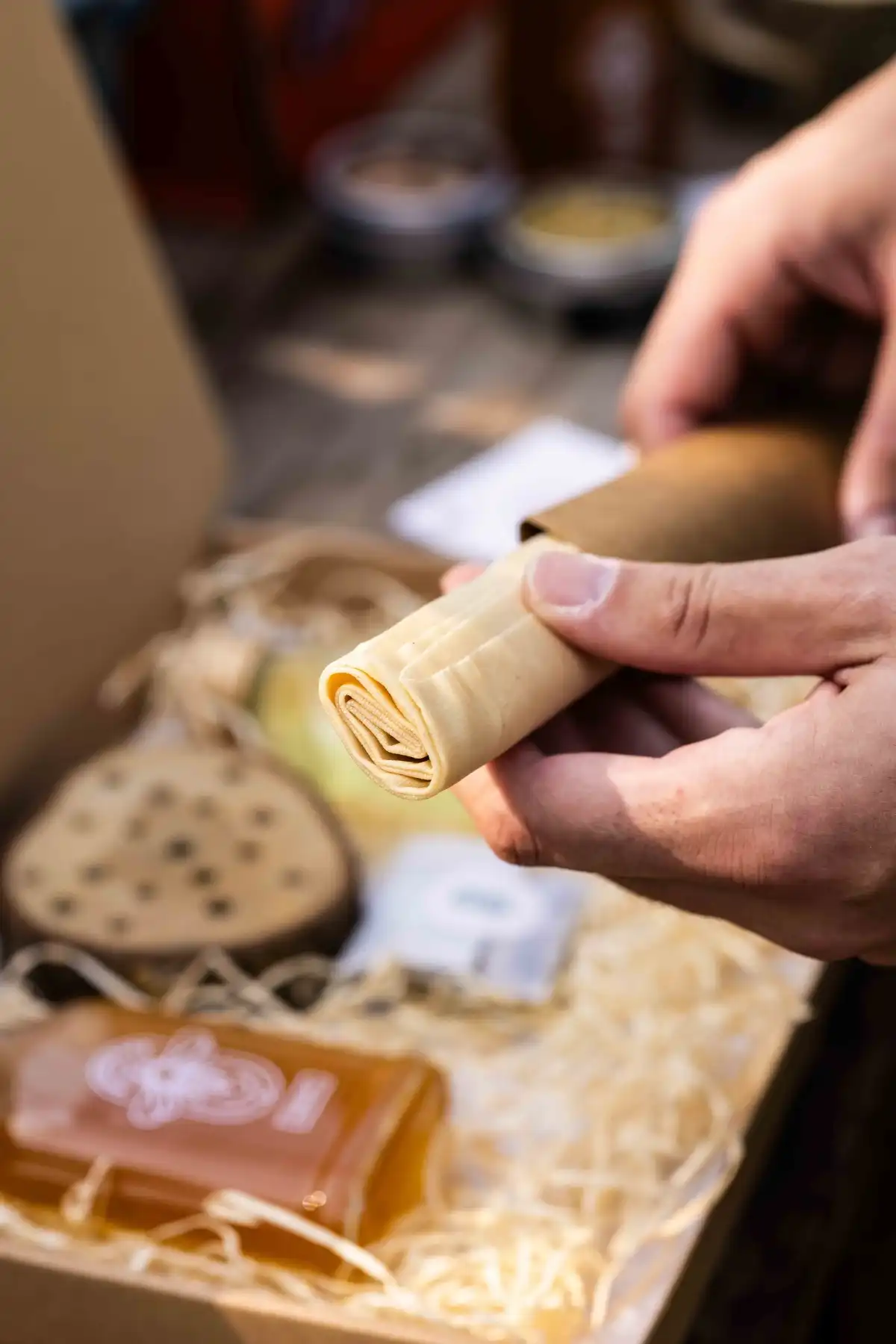 Bijdemaker Bijenwas doekjes