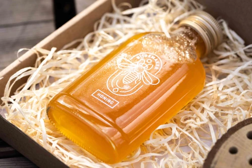 Honing in leuke cadeau pakketten van Bijdemaker